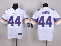 Nike Minnesota Vikings #44 Matt Asiata White Men's Stitched NFL Elite Jersey