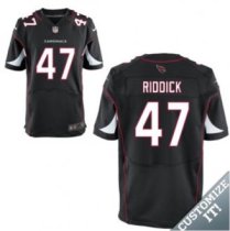 Nike Arizona Cardinals -47 Riddick Jersey Black Elite Alternate Jersey