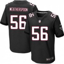 Nike Falcons 56 Sean Weatherspoon Black Alternate Stitched NFL Elite Jersey