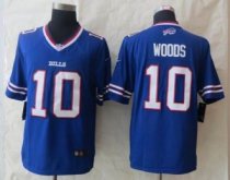 Buffalo Bills -10 Robert Woods Royal Blue Team Color NFL New Limited Jersey