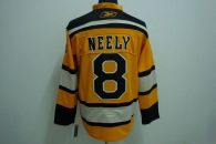 Boston Bruins -8 Cam Neely Stitched Winter Classic Yellow NHL Jersey