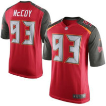 New Tampa Bay Buccaneers -93 Gerald McCoy Red 2014 New Game Jersey