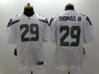 Nike Seattle Seahawks #29 Earl Thomas III White Men‘s Stitched NFL Elite Jersey