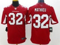 Nike Arizona Cardinals -32 Tyrann Mathieu Red Team Color NFL Limited Jersey