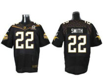 Nike Minnesota Vikings -22 Harrison Smith Black 2016 Pro Bowl Stitched NFL Elite Jersey