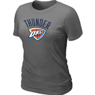 NBA Oklahoma City Thunder Big Tall Primary Logo  Women T-Shirt (3)
