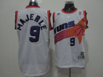 Phoenix Suns -9 Dan Majerle White Swingman Throwback Stitched NBA Jersey