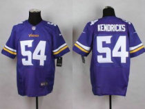 Nike Minnesota Vikings -54 Eric Kendricks Purple Team Color Stitched NFL Elite Jersey