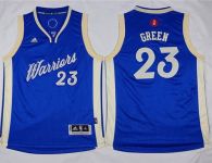 Golden State Warriors #23 Draymond Green Blue 2015-2016 Christmas Day Stitched Youth NBA Jersey