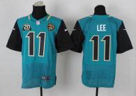 Nike Jacksonville Jaguars #11 Marqise Lee Teal Green Team Color With 20TH Season Patch Men's Stitche