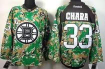 Boston Bruins -33 Zdeno Chara Camo Veterans Day Practice Stitched NHL Jersey