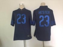 NEW Chicago Bears 23 Devin Hester Drenched Limited Jerseys(Navy Blue)