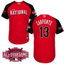 St Louis Cardinals #13 Matt Carpenter Red 2015 All-Star National League Stitched MLB Jersey
