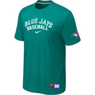 Toronto Blue Jays Green Nike Short Sleeve Practice T-Shirt