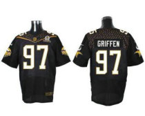 Nike Minnesota Vikings -97 Everson Griffen Black 2016 Pro Bowl Stitched NFL Elite Jersey