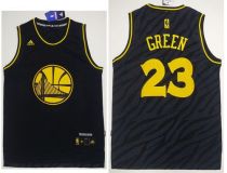 Golden State Warriors -23 Draymond Green Black Precious Metals Fashion Stitched NBA Jersey