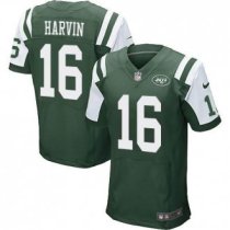 Nike Jets -16 Percy Harvin Green Team Color NFL Elite Jersey