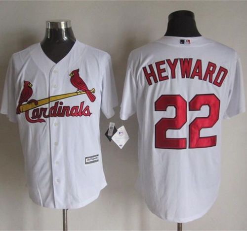 St Louis Cardinals #22 Jason Heyward White New Cool Base Stitched MLB Jersey