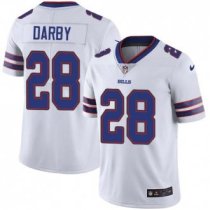 Nike Bills -28 Ronald Darby White Stitched NFL Vapor Untouchable Limited Jersey