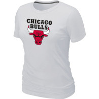 NBA Chicago Bulls Big Tall Primary Logo  Women T-Shirt (12)