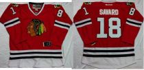 Chicago Blackhawks -18 Denis Savard Red Stitched NHL Jersey