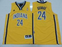 Indiana Pacers #24 Paul George Yellow Youth Stitched NBA Jersey