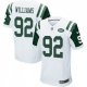Nike New York Jets -92 Leonard Williams White Stitched NFL Elite Jersey