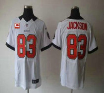 Nike Buccaneers -83 Vincent Jackson White With C Patch Stitched NFL Elite Jersey