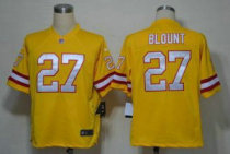 Nike Buccaneers -27 LeGarrette Blount Orange Alternate Stitched NFL Game Jersey