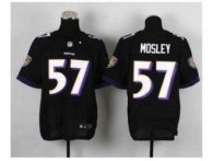 Nike jerseys Baltimore Ravens -57 mosley black[Elite]