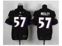 Nike jerseys Baltimore Ravens -57 mosley black[Elite]