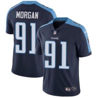 Nike Titans -91 Derrick Morgan Navy Blue Alternate Stitched NFL Vapor Untouchable Limited Jersey