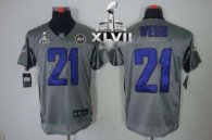 Nike Ravens -21 Lardarius Webb Grey Shadow Super Bowl XLVII Stitched NFL Elite Jersey