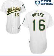 Oakland Athletics #16 Billy Butler White Cool Base Stitched MLB Jersey