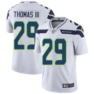 Nike Seahawks -29 Earl Thomas III White Stitched NFL Vapor Untouchable Limited Jersey