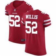 Nike 49ers -52 Patrick Willis Red Team Color Stitched NFL Vapor Untouchable Elite Jersey