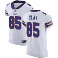 Nike Bills -85 Charles Clay White Stitched NFL Vapor Untouchable Elite Jersey