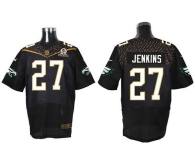 Nike Philadelphia Eagles -27 Malcolm Jenkins Black 2016 Pro Bowl Stitched NFL Elite Jersey