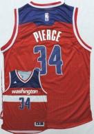 Washington Wizards -34 Paul Pierce New Red Road Stitched NBA Jersey