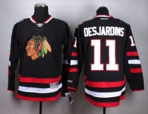 Chicago Blackhawks -11 Andrew Desjardins Black Stitched NHL Jersey