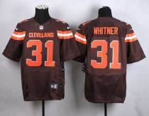 Nike Cleveland Browns -31 Donte Whitner Brown Team Color Stitched NFL New Elite jersey