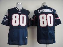 Nike New England Patriots -80 Danny Amendola Navy Blue Team Color Mens Stitched NFL Elite Jersey