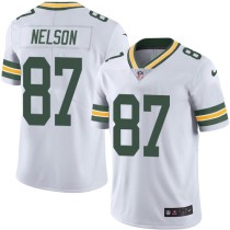 Nike Packers -87 Jordy Nelson White Stitched NFL Vapor Untouchable Limited Jersey