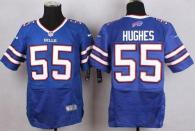 Nike Bills -55 Jerry Hughes Royal Blue Team Color Men's Stitched NFL New Elite Jersey