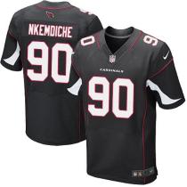 Nike Cardinals -90 Robert Nkemdiche Black Alternate Stitched NFL Elite Jersey