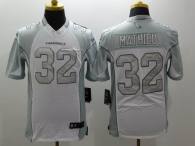 Nike Arizona Cardinals -32 Tyrann Mathieu White Stitched NFL Limited Platinum Jersey