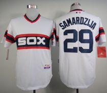 Chicago White Sox -29 Jeff Samardzija White Alternate Home Cool Base Stitched MLB Jerseys