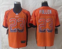 Nike Chicago Bears -23 Kyle Fuller Orange NFL Elite Drift Fashion Jersey
