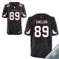 Nike Arizona Cardinals -89 Sinclair Jersey Black Elite Alternate Jersey