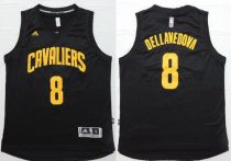 Cleveland Cavaliers -8 Matthew Dellavedova Black Fashion Stitched NBA Jersey